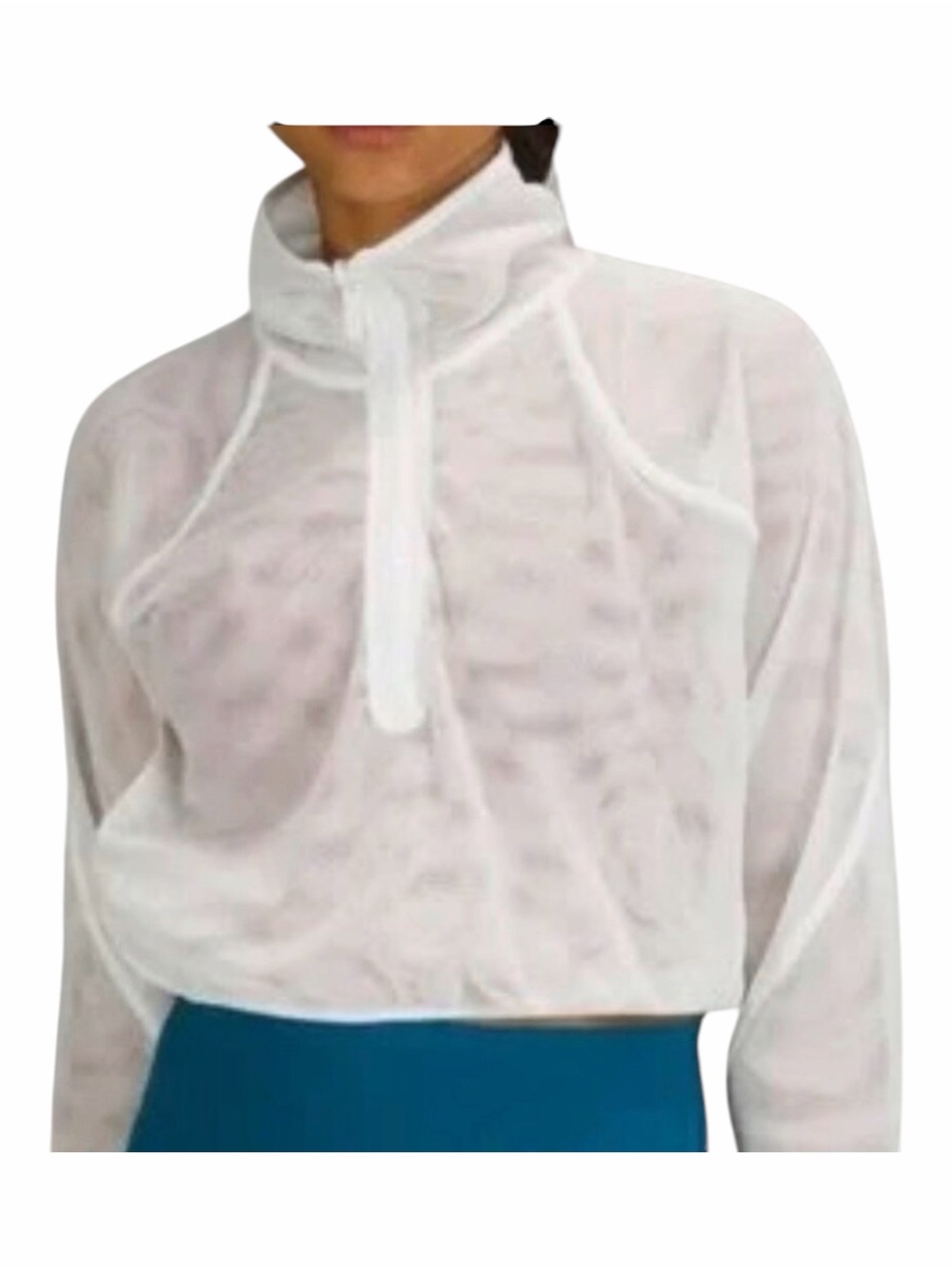 Lululemon Reversible Mesh 1/2 Zip Light Jacket